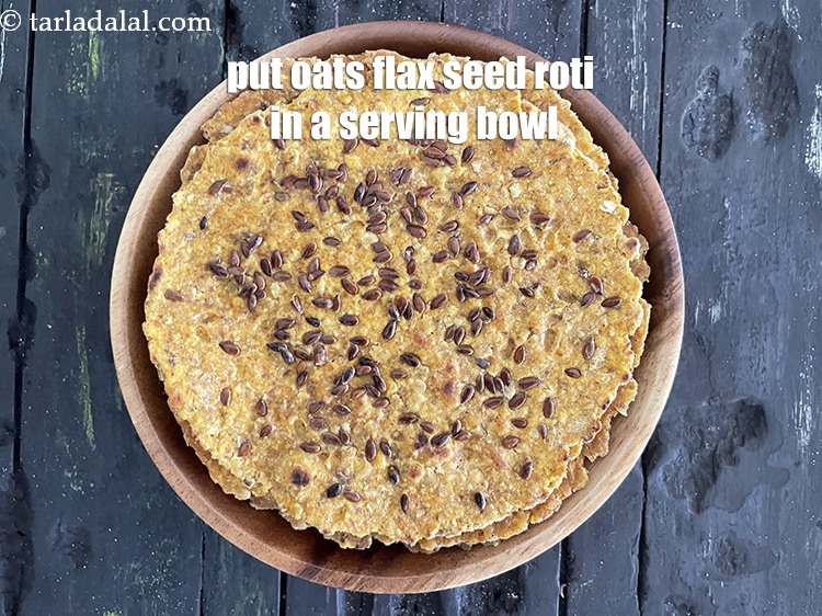 oats flax seed roti recipe flaxseed roti healthy alsi roti with oats and whole wheat flour