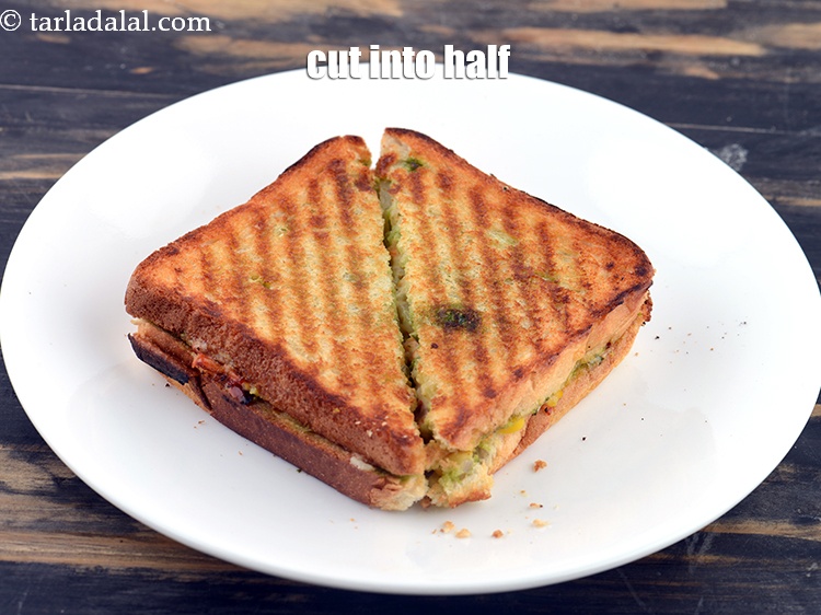 veg mayo grilled sandwich recipe Indian mayonnaise sandwich