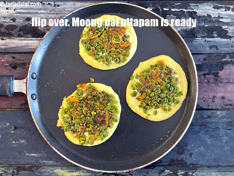 moong dal uttapam recipe moong dal chilla healthy moong dal uttapam