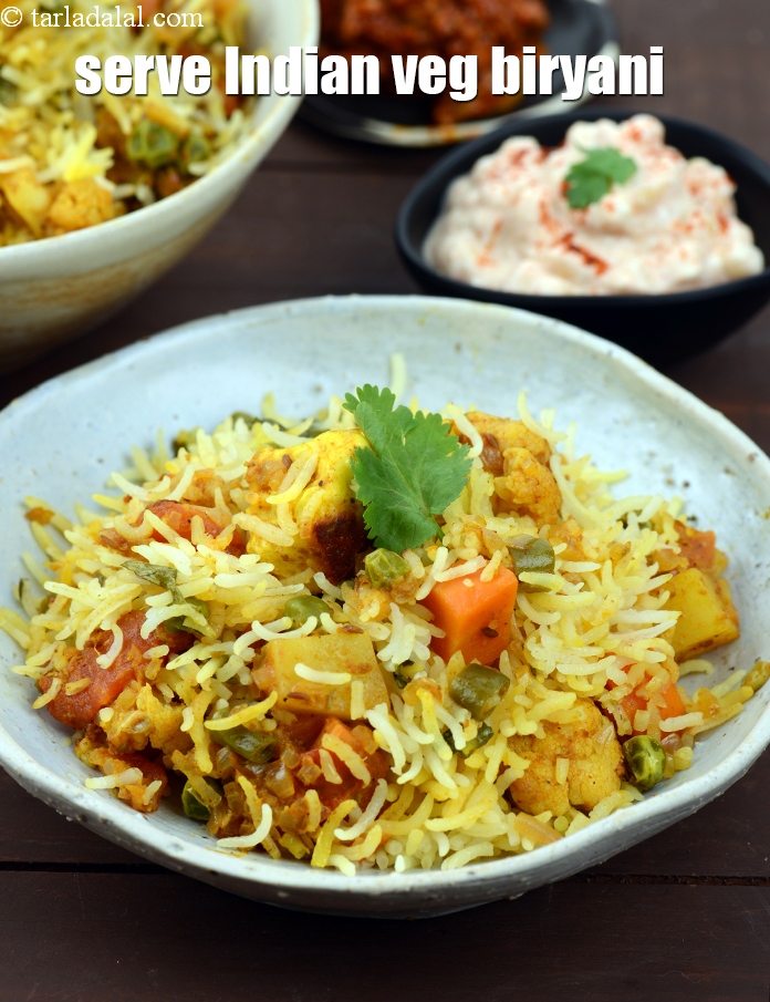 Biryani | Veg Hyderabadi Biryani recipe | Vegetarian Biryani Recipes