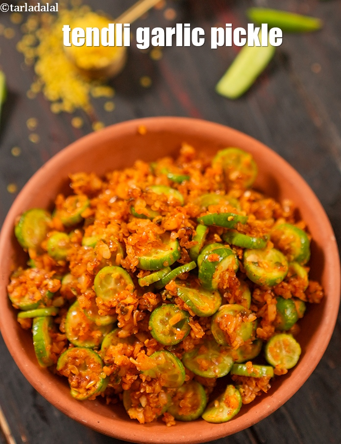 Garlic And Tendli Achar 