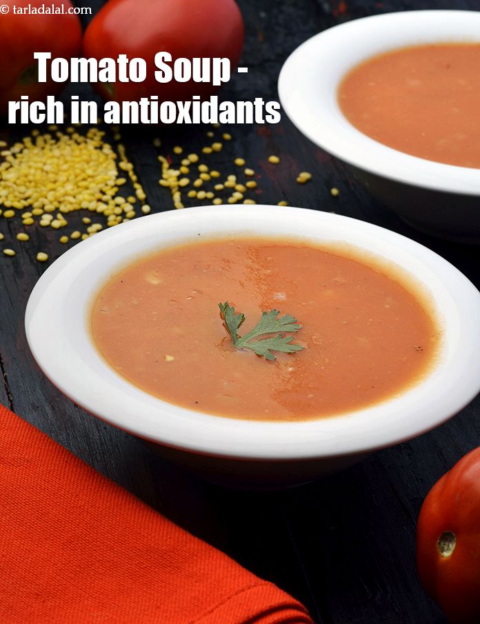 tomato soup recipe veg tomato soup Indian moong dal and tomato soup