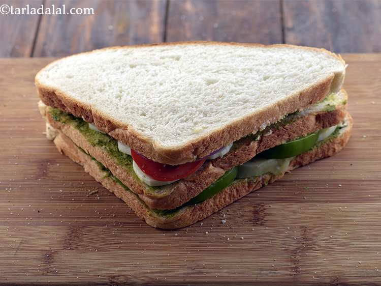 Vegetable Grilled Sandwich, Mumbai Roadside Veg Grilled Sandwich