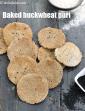 Baked Buckwheat Puri, Healthy Kuttu ki Puri