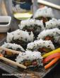 Bell Pepper and Carrot  Sushi, Veg Bell Pepper and Carrot  Sushi