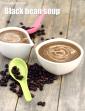 Black Bean Soup, Healthy Indian Black Bean Soup