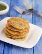 Bulgur Wheat Pancakes,  Dalia Chilla in Gujarati