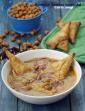 Burmese Samosa Toovar Dal Curry Soup