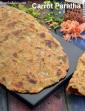 Indian Gajar ka Paratha, Easy Breakfast