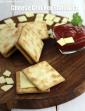 Cheese Cracker Sandwich, No Bake Cracker Sandwich