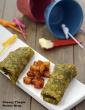 Cheesy Thepla Potato Wrap  ( Tiffin Treats)