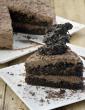 Eggless Chocolate Mousse Cake, Eggless Chocolate Mousse Cake Without Gelatin in Hindi