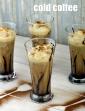 Cold Coffee, Indian Coffee Milkshake
