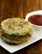 Crunchy Mini Potato Pancake in Hindi