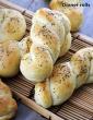 Dinner Rolls, Eggless Rolls with Yeast