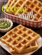 Eggless Chickpea Waffle in Hindi