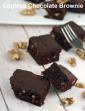 Eggless Chocolate Brownie, Indian Style