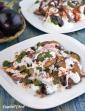 Eggplant Chaat, Brinjal Chaat Starter