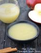 How To Make Homemade Apple Sauce