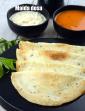 Maida Dosa, No Rice No Dal Instant Dosa