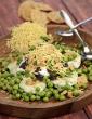 Paneer and Peas Chaat