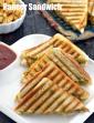 Paneer Sandwich Recipe,  Grilled Paneer Sandwich