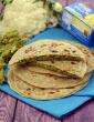 Parathas Stuffed with Vegetables and Cheese
