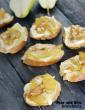 Pear and Brie Bruschetta