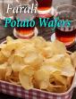 Potato Wafers,  Farali Potato Chips Recipe, Fasting Recipe