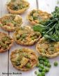 Savoury Baskets, Aloo and Green Peas Stuffed Tarts