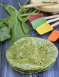 Spinach Roti, Whole Wheat Palak Roti