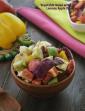 Vegetable Salad with Lemony Apple Dressing