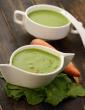 Creamy Onion, Spinach and Carrot Soup in Hindi