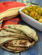 Whole Wheat Masala Paneer Naan