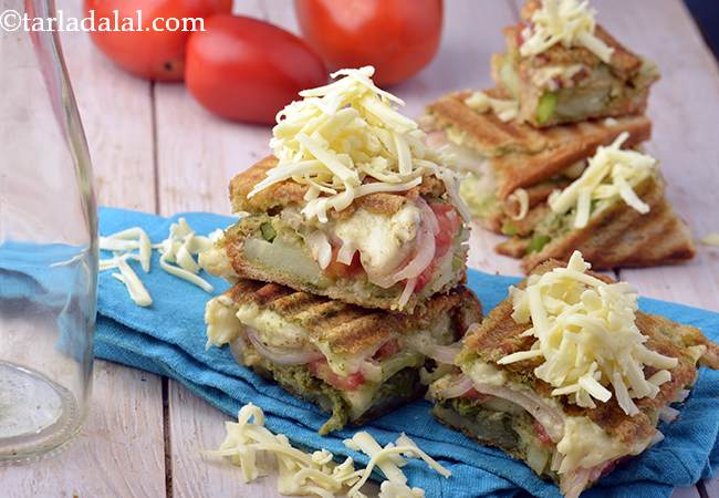 37 toasted sandwich Indian recipes, sandwich toaster recipes, vegetarian  toasted sandwiches